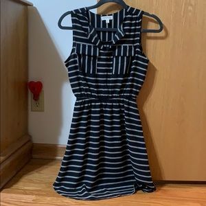 Black and white dress